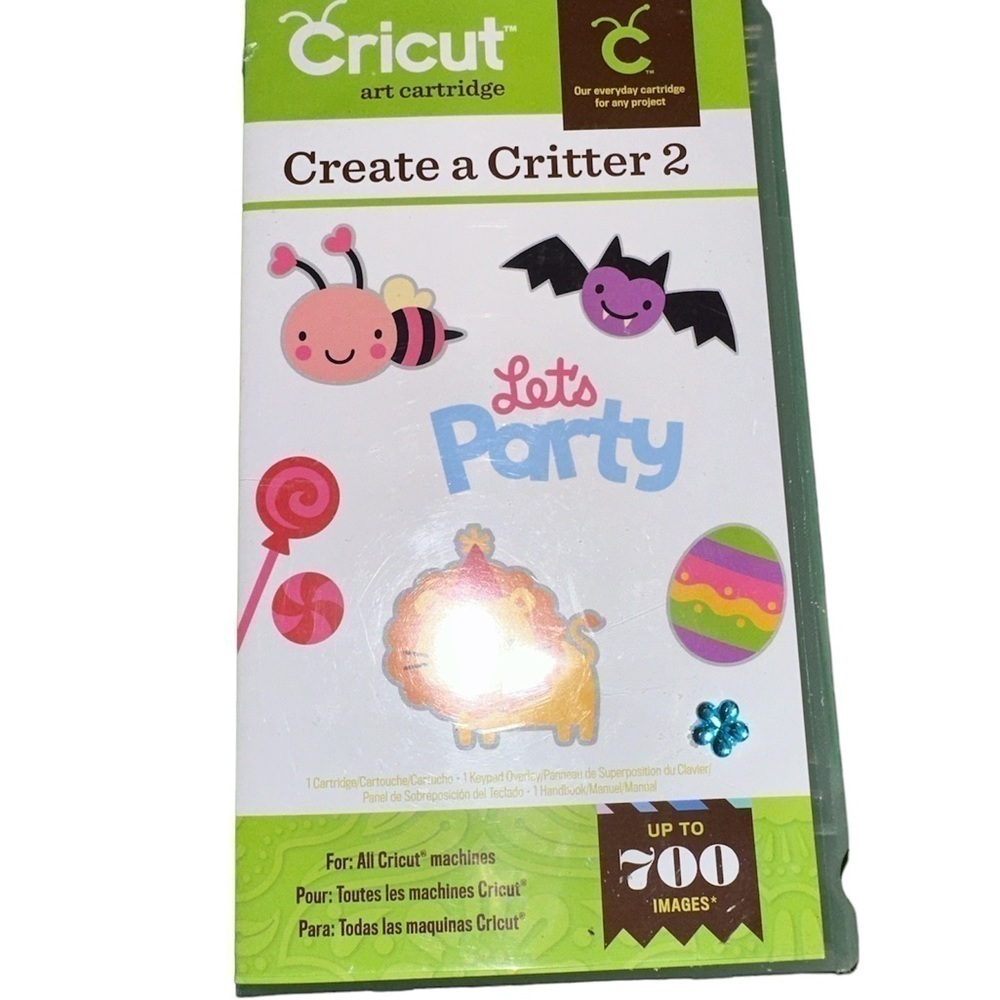 Cricut Create a Critter 2 art cartridge